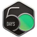 LeetCode badge — Daily Streak